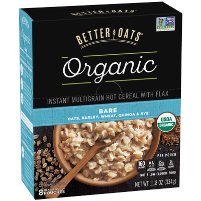 Better Oats Organic Bare Package